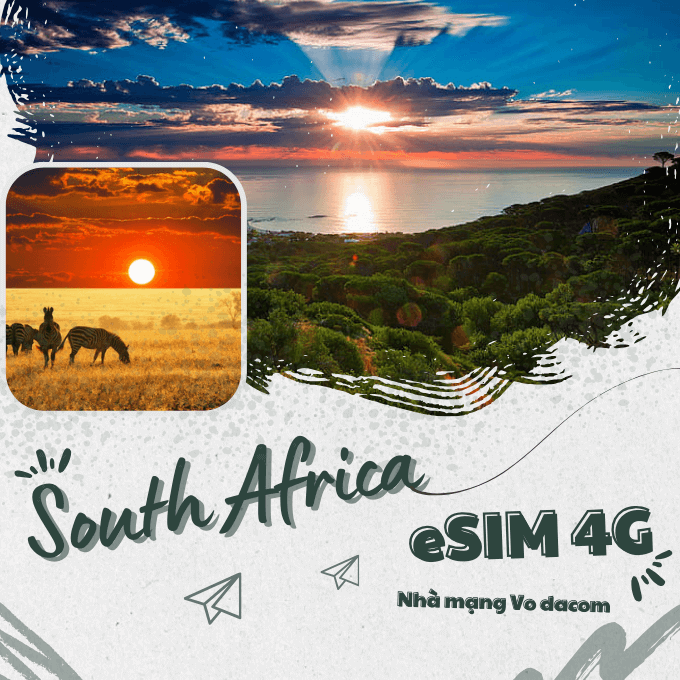 eSim South Africa (South Africa eSim)